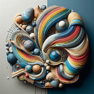 colorful abstract art with circles (2)